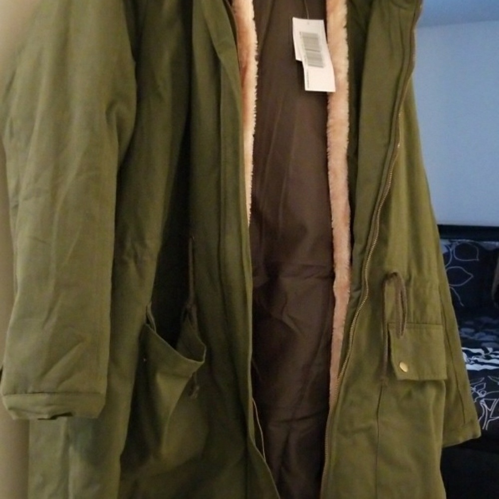 Plus Size Anorack Winter Coat